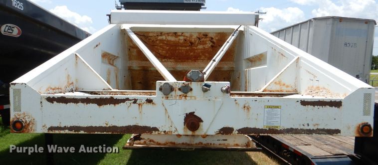 image for item DM3879 2013 Dakota Trailer MFG.  bottom dump trailer