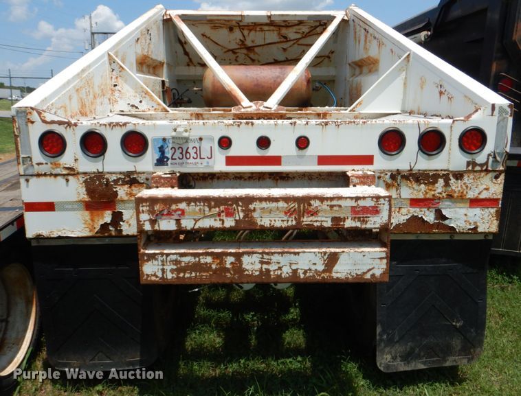 image for item DM3879 2013 Dakota Trailer MFG.  bottom dump trailer