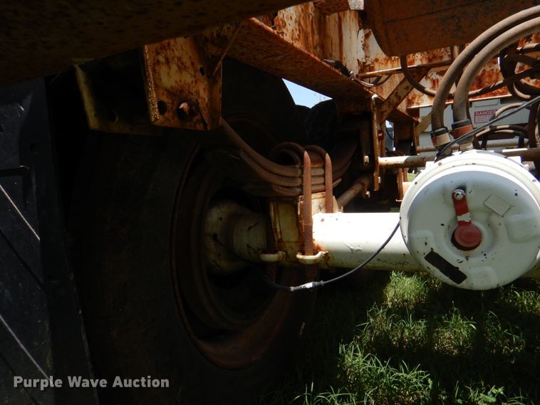 image for item DM3879 2013 Dakota Trailer MFG.  bottom dump trailer