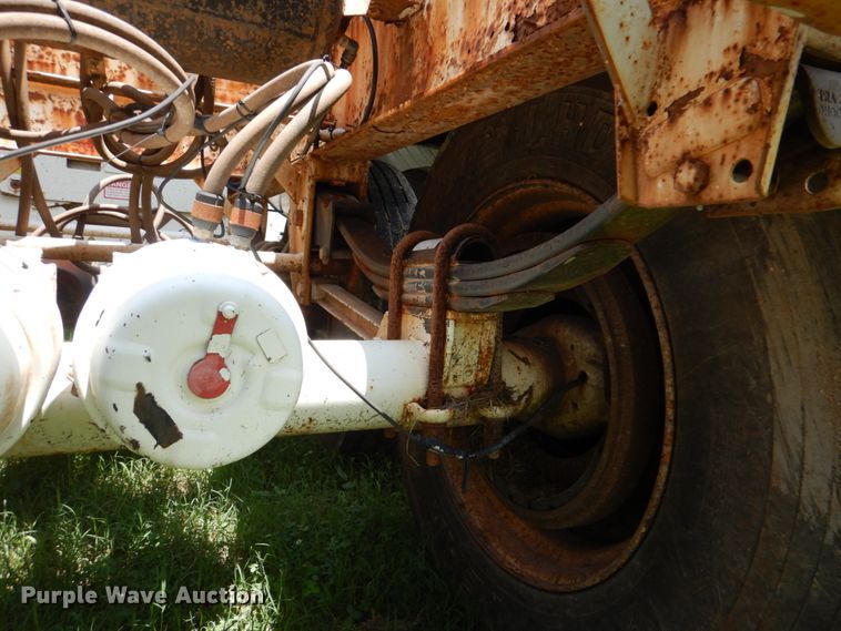 image for item DM3879 2013 Dakota Trailer MFG.  bottom dump trailer