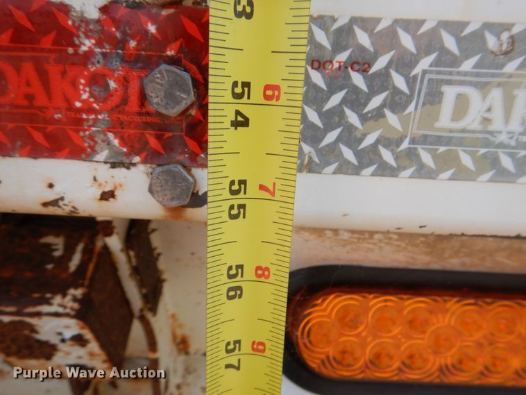 image for item DM3879 2013 Dakota Trailer MFG.  bottom dump trailer