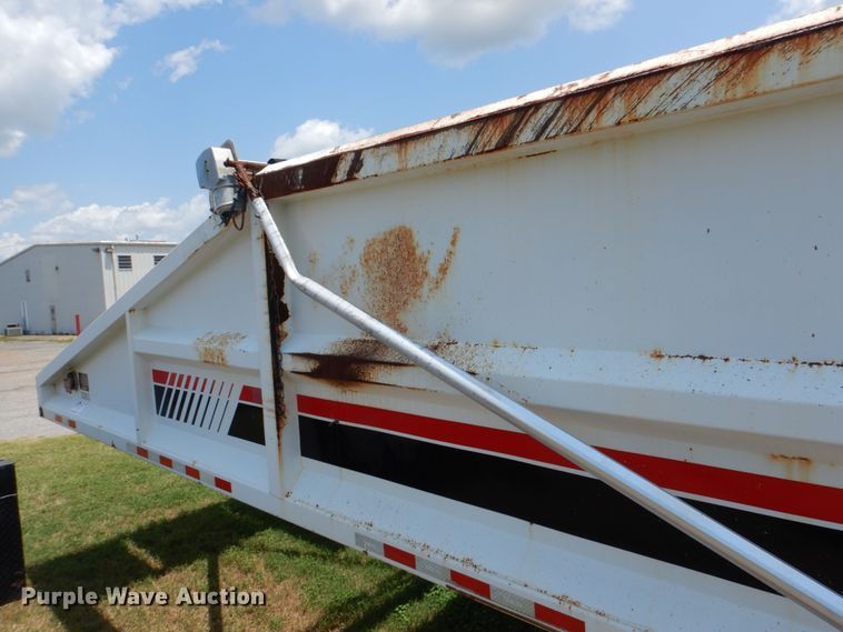 image for item DM3879 2013 Dakota Trailer MFG.  bottom dump trailer