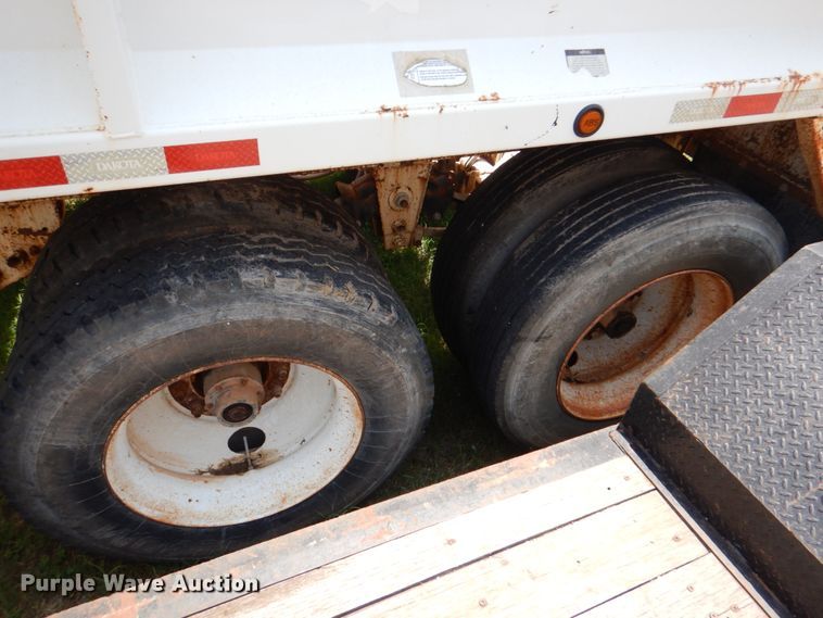 image for item DM3879 2013 Dakota Trailer MFG.  bottom dump trailer