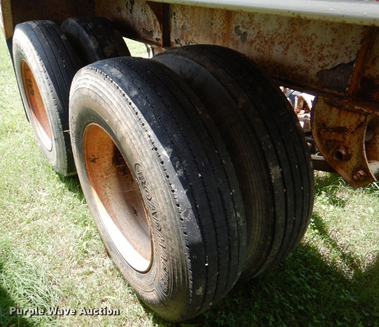 image for item DM3879 2013 Dakota Trailer MFG.  bottom dump trailer