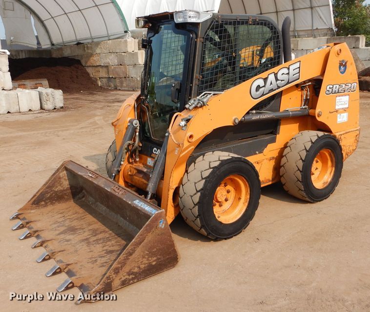 image for item DM4344 2013 Case SR220  skid steer loader