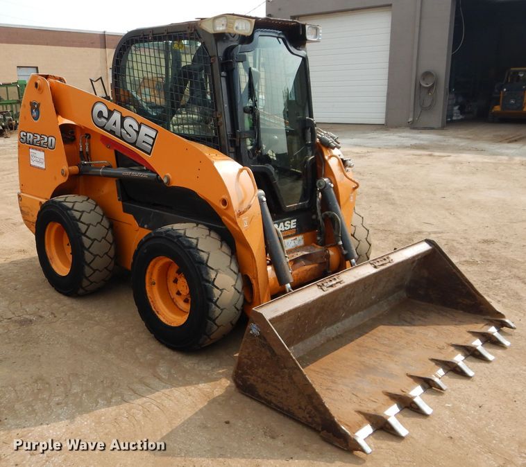 image for item DM4344 2013 Case SR220  skid steer loader