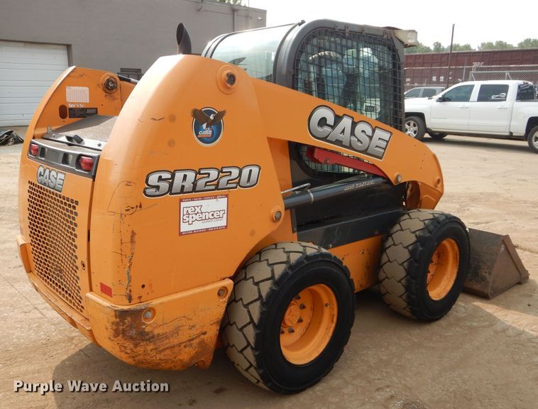 image for item DM4344 2013 Case SR220  skid steer loader