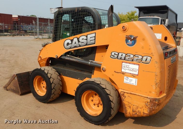 image for item DM4344 2013 Case SR220  skid steer loader
