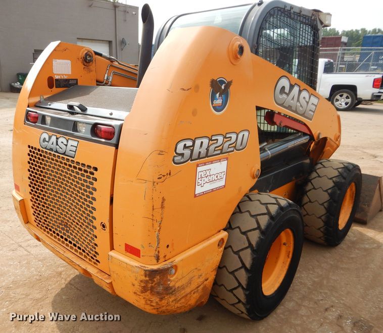 image for item DM4344 2013 Case SR220  skid steer loader