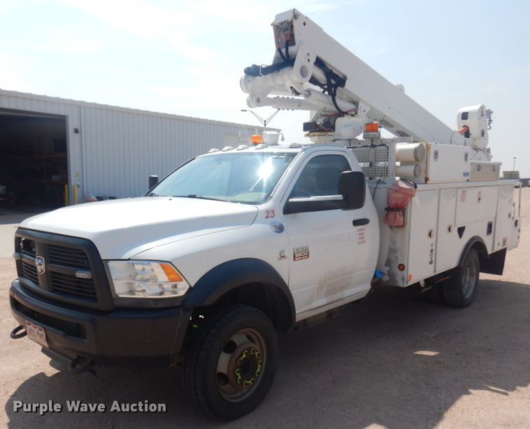 image for item DM5264 2012 Dodge Ram 5500 HD  bucket truck
