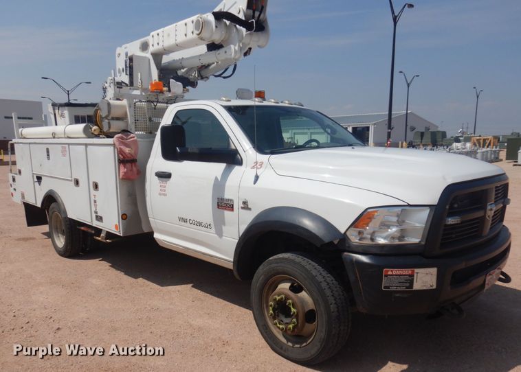 image for item DM5264 2012 Dodge Ram 5500 HD  bucket truck
