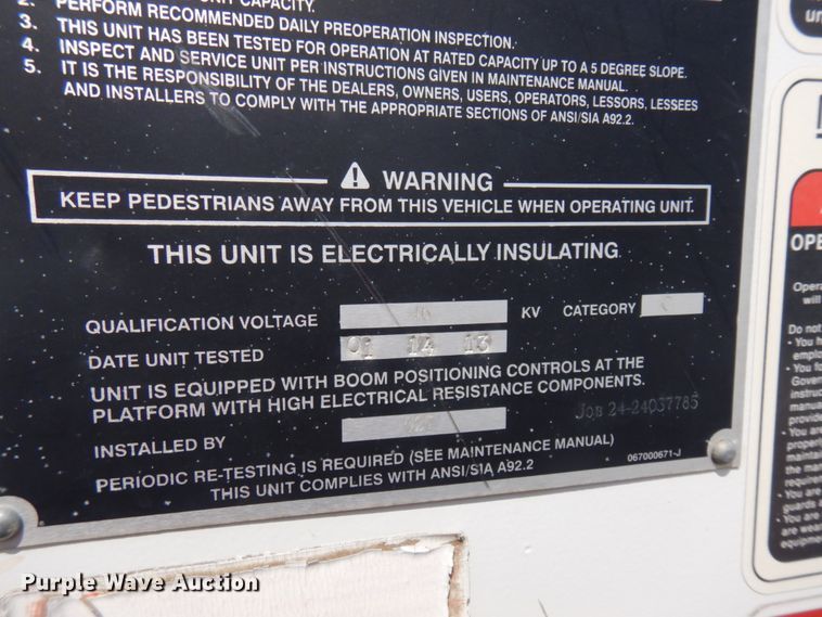 image for item DM5264 2012 Dodge Ram 5500 HD  bucket truck