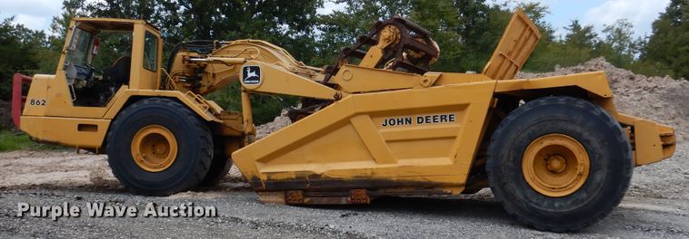 image for item DM6319 1989 John Deere 862B  elevating scraper