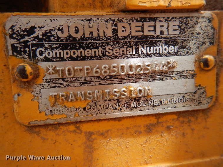 image for item DM6319 1989 John Deere 862B  elevating scraper