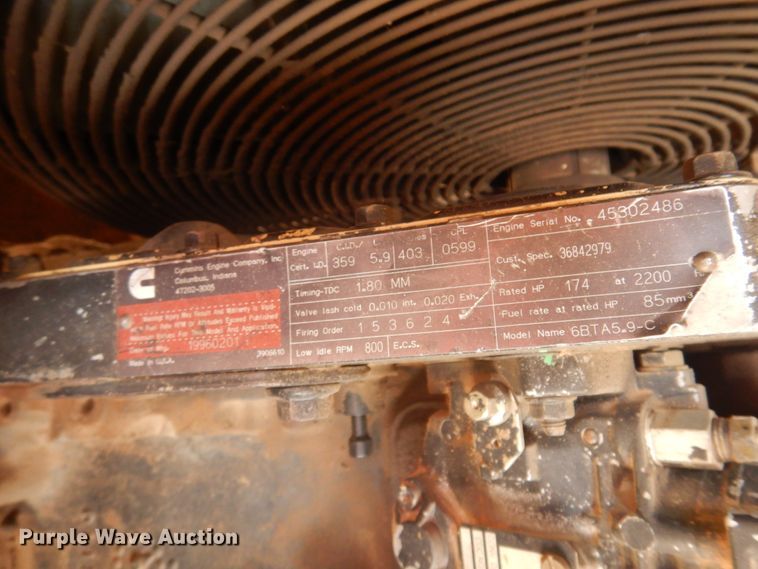 image for item ED9797 1996 Ingersoll Rand  air compressor