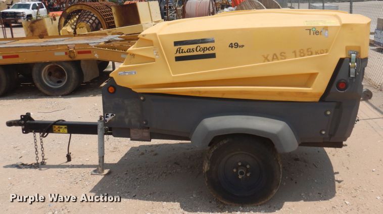 image for item ED9800 2017 Atlas Copco XAS185  air compressor