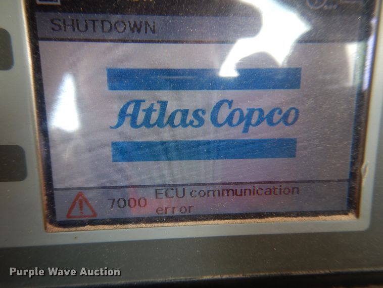image for item ED9800 2017 Atlas Copco XAS185  air compressor