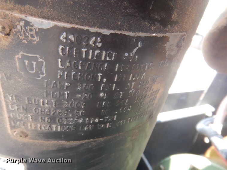 image for item ED9801 2008 Sullair  air compressor