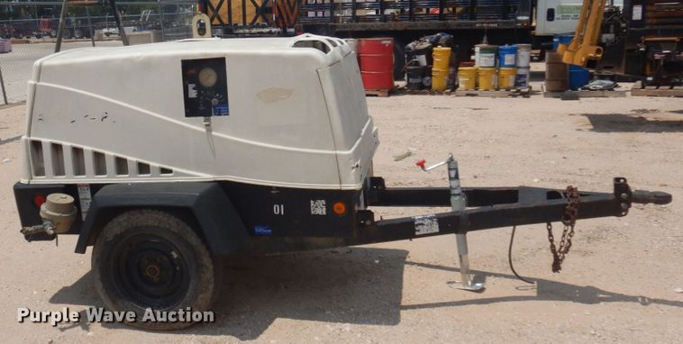 image for item ED9802 Ingersoll Rand 185  air compressor