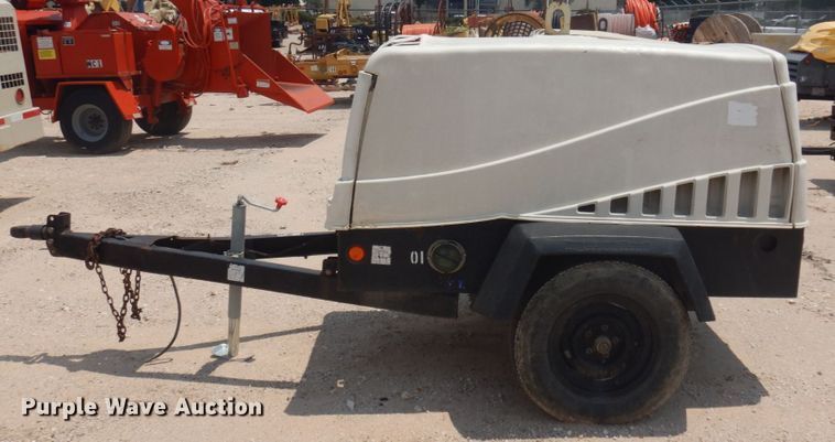 image for item ED9802 Ingersoll Rand 185  air compressor