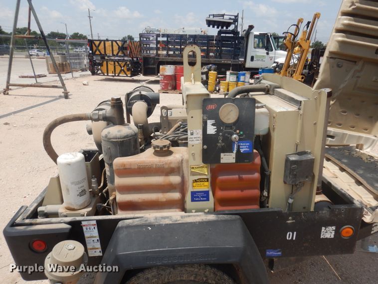 image for item ED9802 Ingersoll Rand 185  air compressor