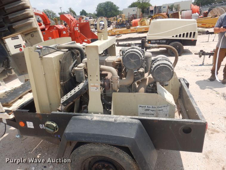 image for item ED9802 Ingersoll Rand 185  air compressor