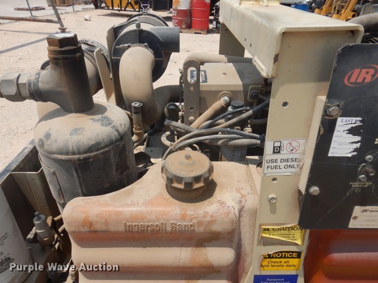 image for item ED9802 Ingersoll Rand 185  air compressor