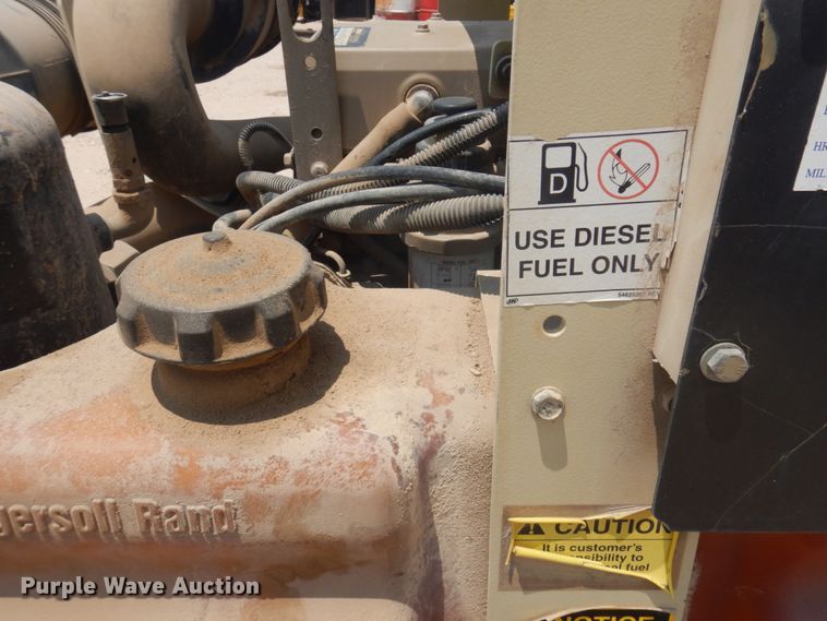 image for item ED9802 Ingersoll Rand 185  air compressor