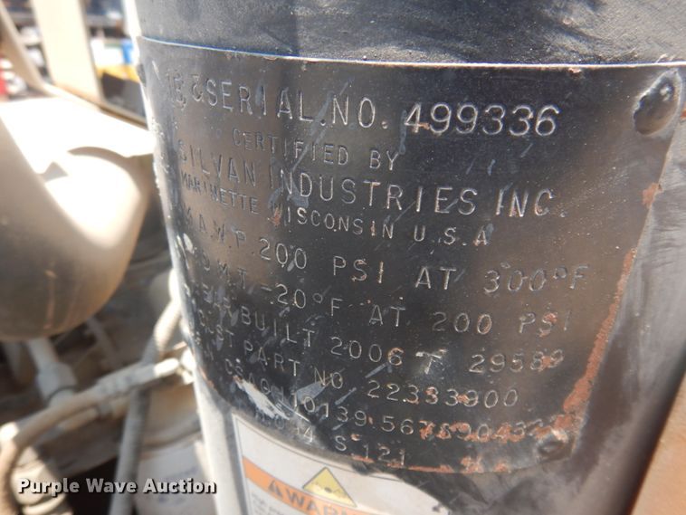 image for item ED9802 Ingersoll Rand 185  air compressor