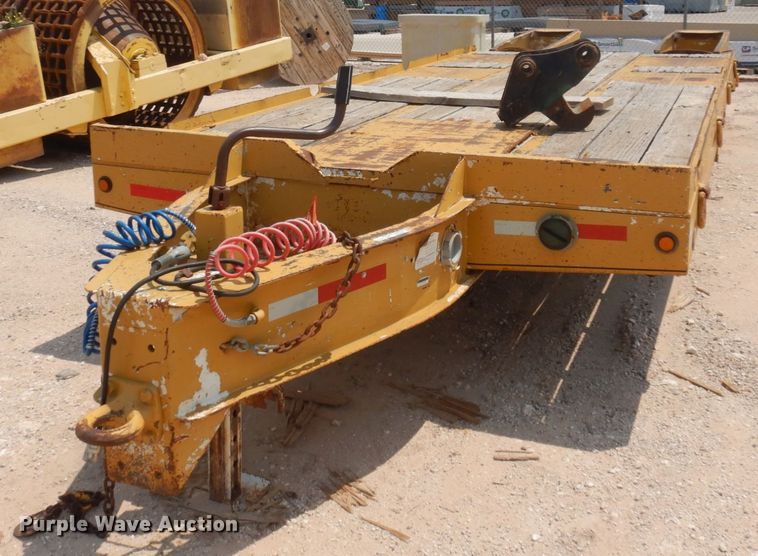 image for item ED9805 1999 Big Tex  equipment trailer