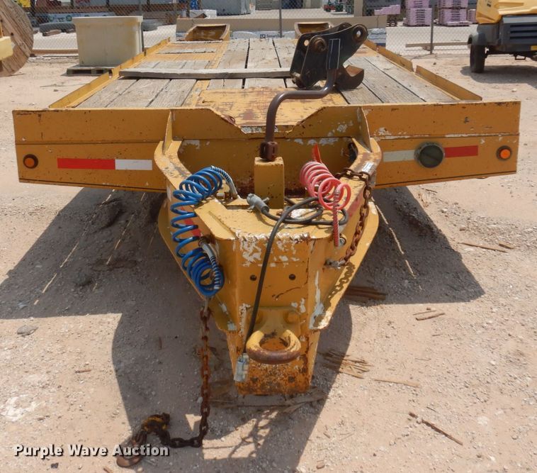 image for item ED9805 1999 Big Tex  equipment trailer