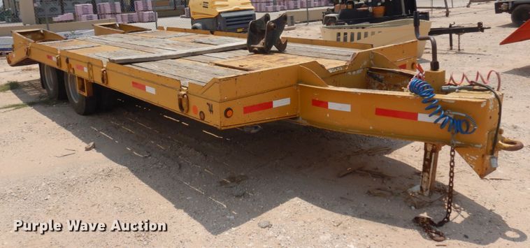 image for item ED9805 1999 Big Tex  equipment trailer