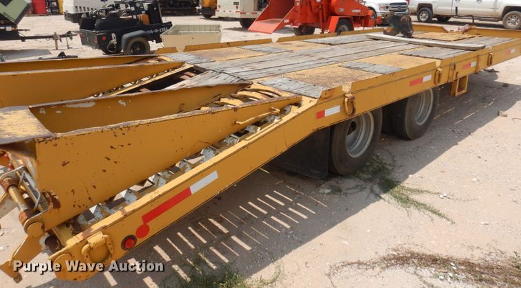 image for item ED9805 1999 Big Tex  equipment trailer