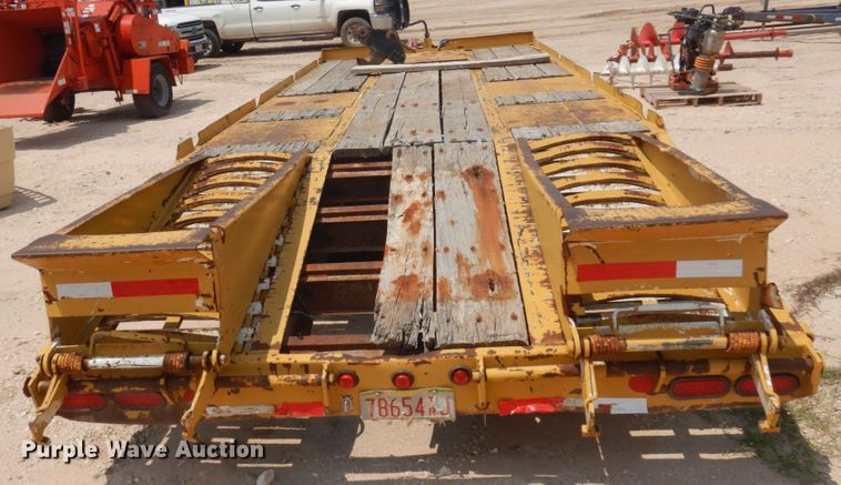 image for item ED9805 1999 Big Tex  equipment trailer