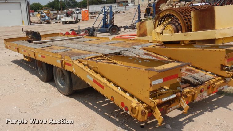 image for item ED9805 1999 Big Tex  equipment trailer