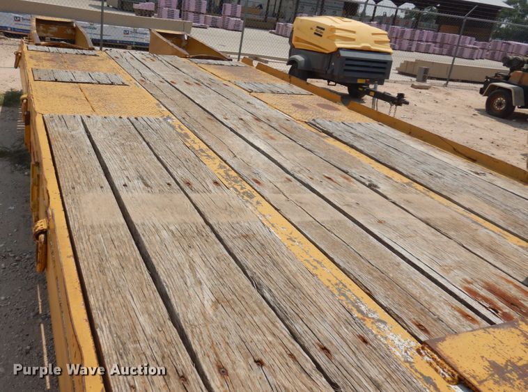 image for item ED9805 1999 Big Tex  equipment trailer