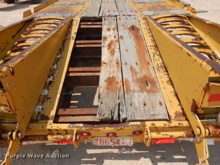 image for item ED9805 1999 Big Tex  equipment trailer