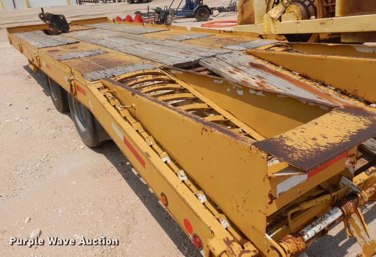 image for item ED9805 1999 Big Tex  equipment trailer