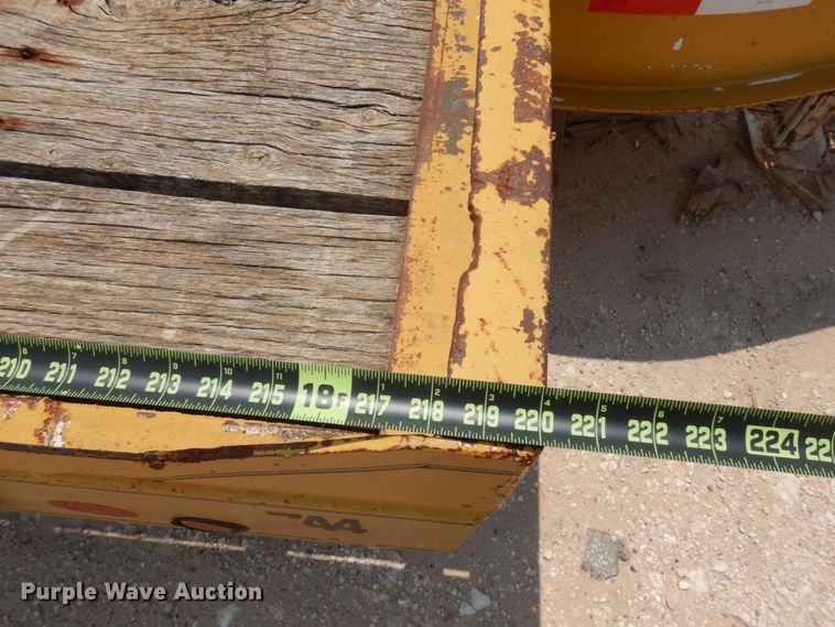 image for item ED9805 1999 Big Tex  equipment trailer