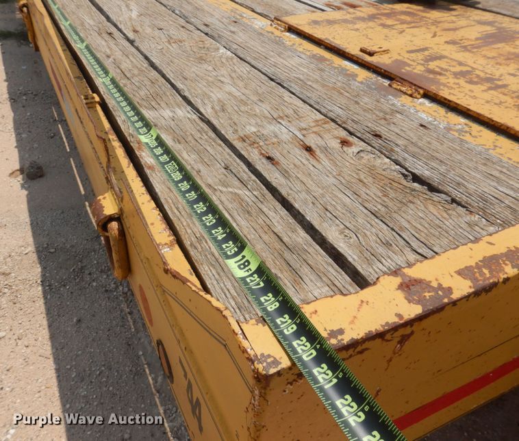 image for item ED9805 1999 Big Tex  equipment trailer