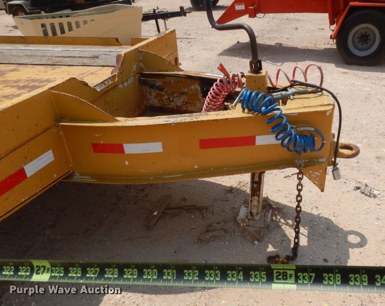 image for item ED9805 1999 Big Tex  equipment trailer
