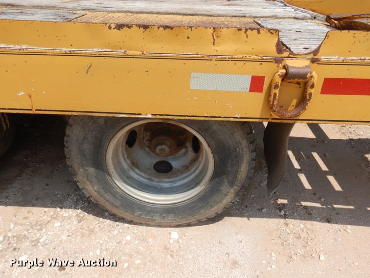 image for item ED9805 1999 Big Tex  equipment trailer