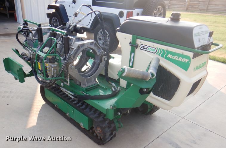 image for item EX9734 McElroy TracStar 412  pipe fusion machine
