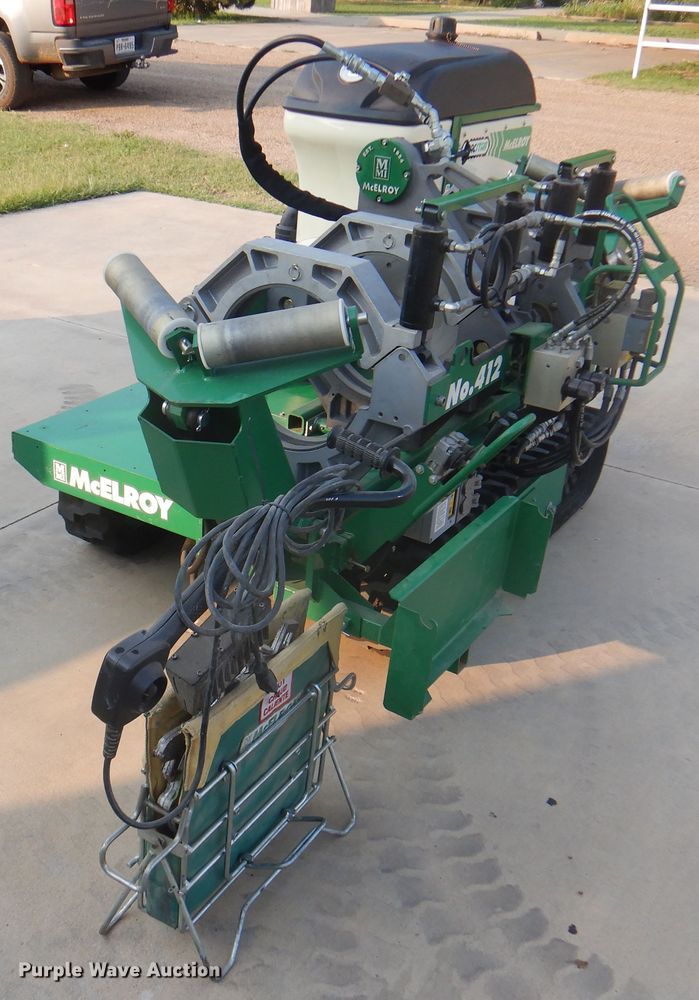 image for item EX9734 McElroy TracStar 412  pipe fusion machine