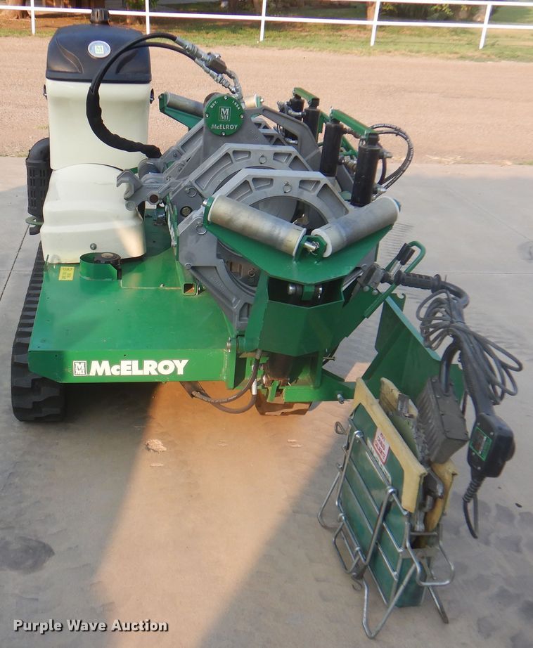 image for item EX9734 McElroy TracStar 412  pipe fusion machine