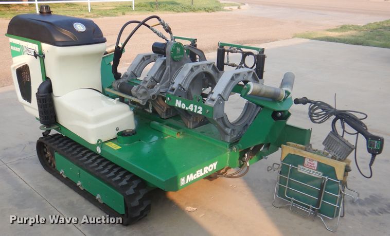 image for item EX9734 McElroy TracStar 412  pipe fusion machine