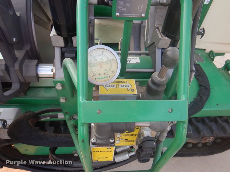 image for item EX9734 McElroy TracStar 412  pipe fusion machine