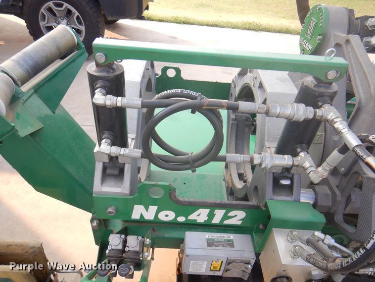 image for item EX9734 McElroy TracStar 412  pipe fusion machine