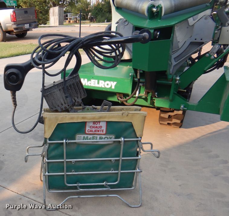 image for item EX9734 McElroy TracStar 412  pipe fusion machine