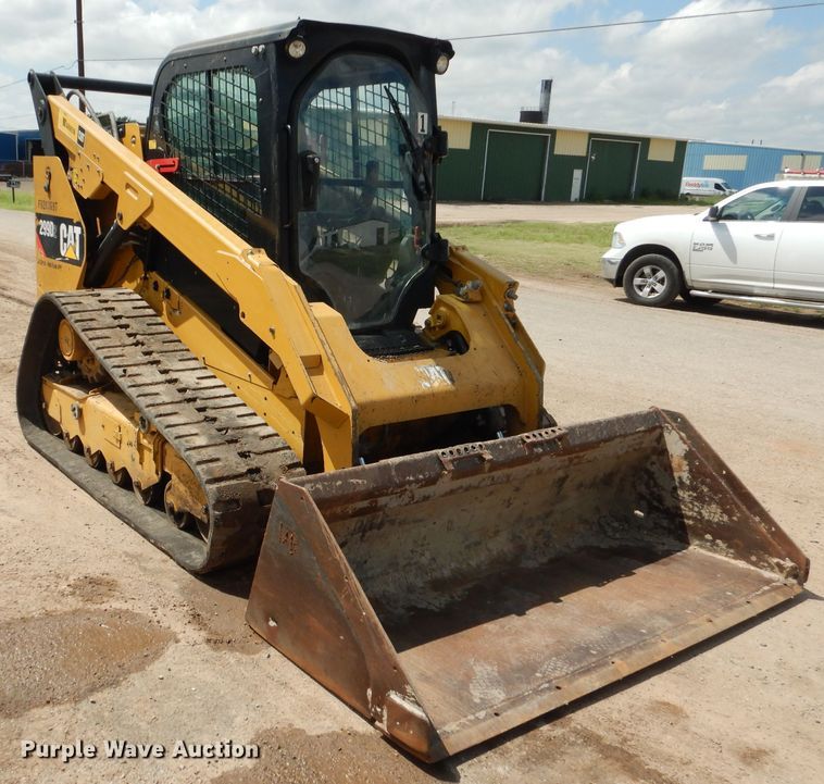 image for item HC9180 2018 Caterpillar 299D2  tracked skid steer loader